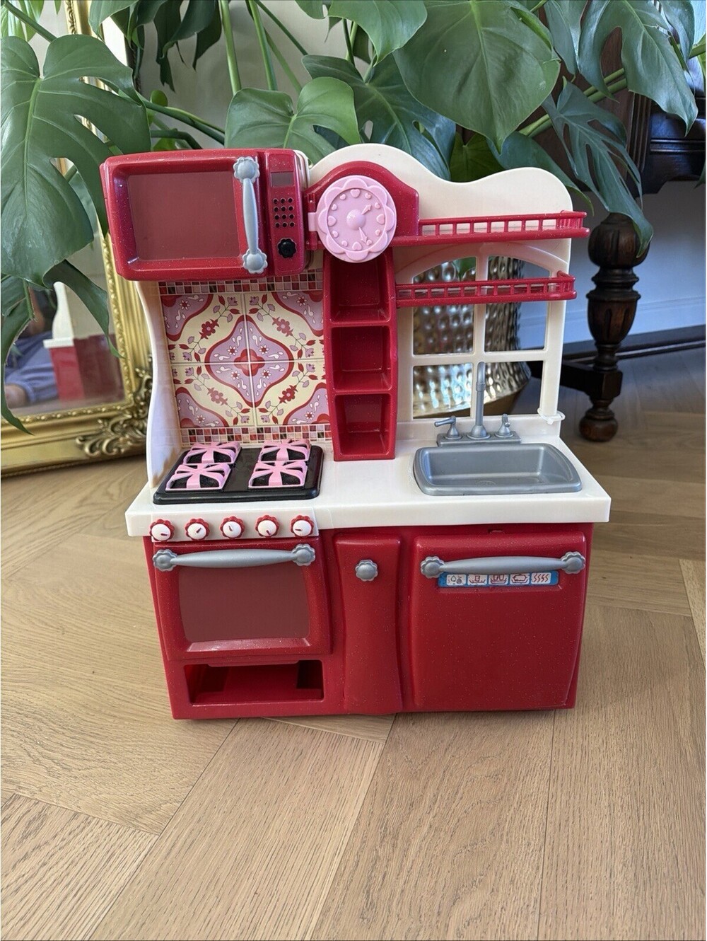 Our Generation Table Top Kitchen Set  in Red
